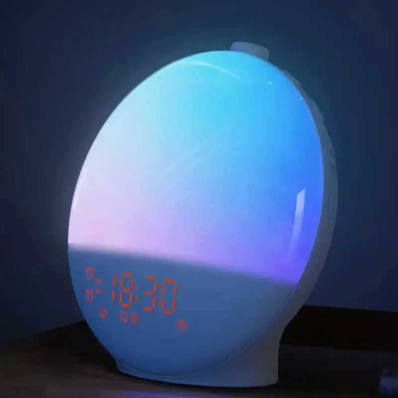 Wake Up Light Alarm Clock Sunrise/Sunset Simulation Digital Clock with Night Light FM Radio Desk Clocks Niditon My Store