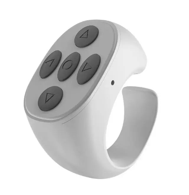 Smart Fingertip Ring Remote Control Mouse Wireless Bluetooth Mobile Selfie Mice Selfie Video Automatic Page Turner Browsing Vital Gadget