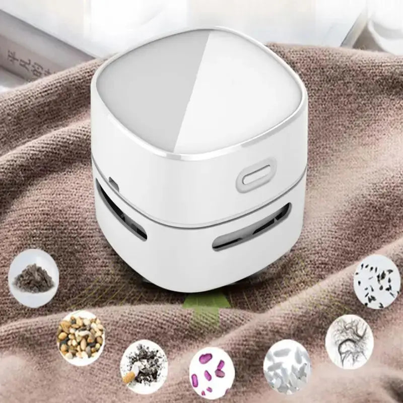 Desktop Vacuum Cleaner Portable Wireless Mini Vacuum Cleaner Office Desk Dust Home Table Sweeper Desktop Cleaner My Store