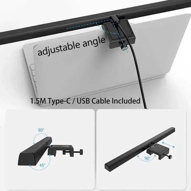 LED Computer Monitor Light Bar For Learning/Reading/Work Dimming Night Lighting Display Screen Hanging Lamp Eye Protection Lamp My Store