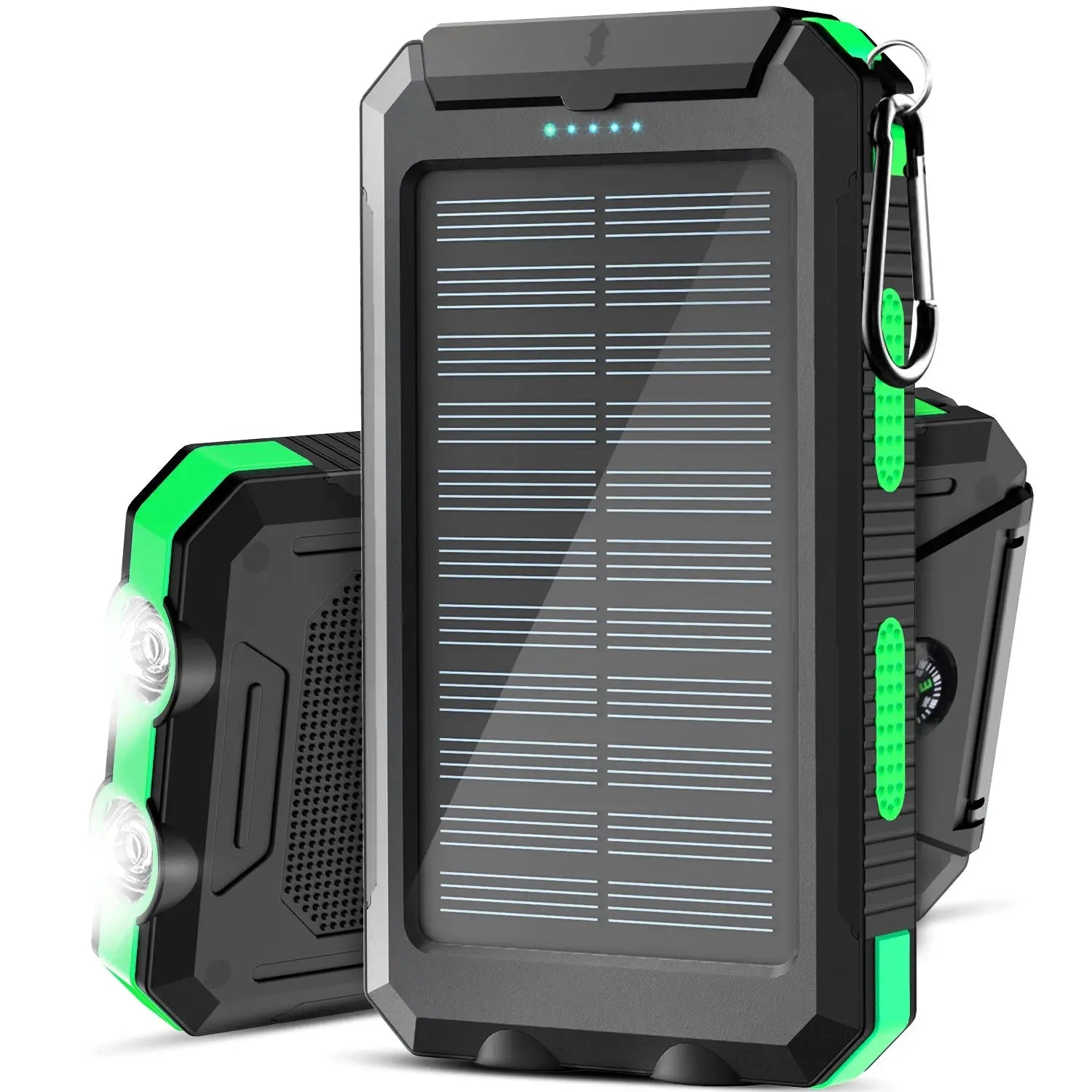 Waterproof Outdoor Solar Power Bank 38800mAh Dual USB Travel Outdoor Solar Mobile Phone Charger Solar Powerbanks For Camping My Store