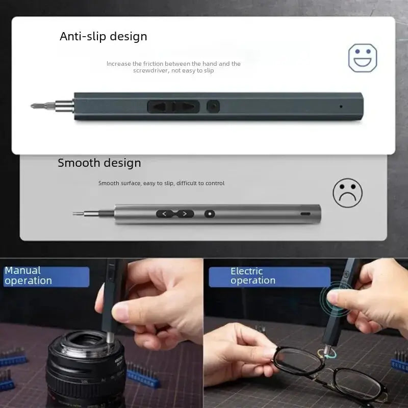 12-In-1 50-In-1 Electric Screwdriver Set Phone Game Machine Toy Computer Charging Screwdriver Rechargeable Wireless Cordless Bit My Store