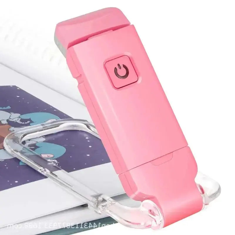 LED USB Rechargeable Book Light Reading Light Eye Protection Night Light Portable Clip Desk Light Bookmark Read Light Night Lamp My Store
